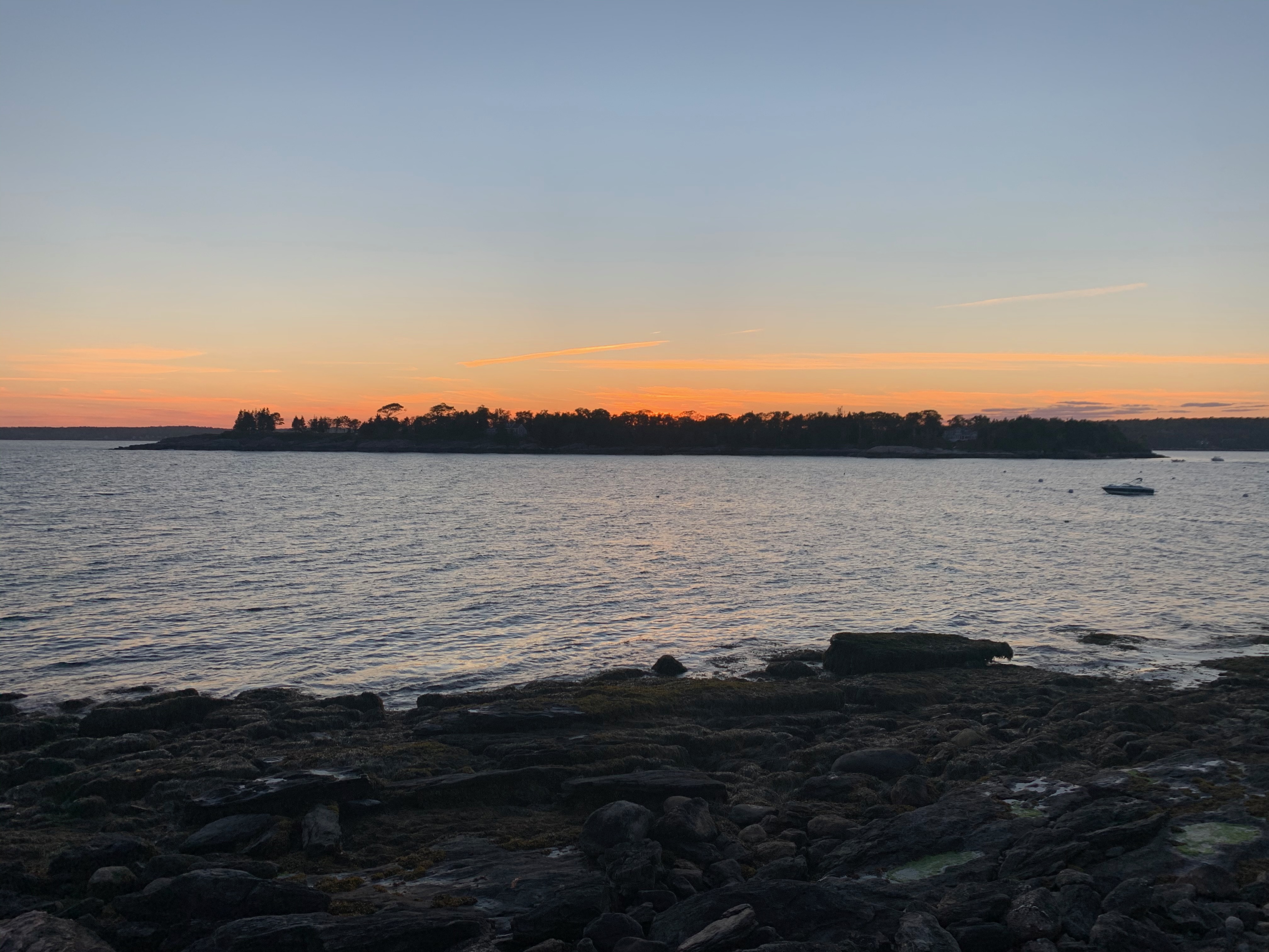 Dusk from the Rocky Shore